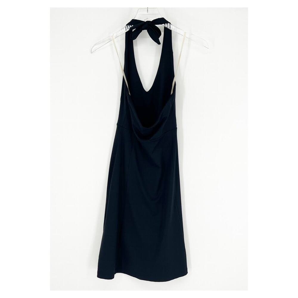 Patagonia‎ Iliana Halter Knee Length Dress XS Black - Picture 3 of 7